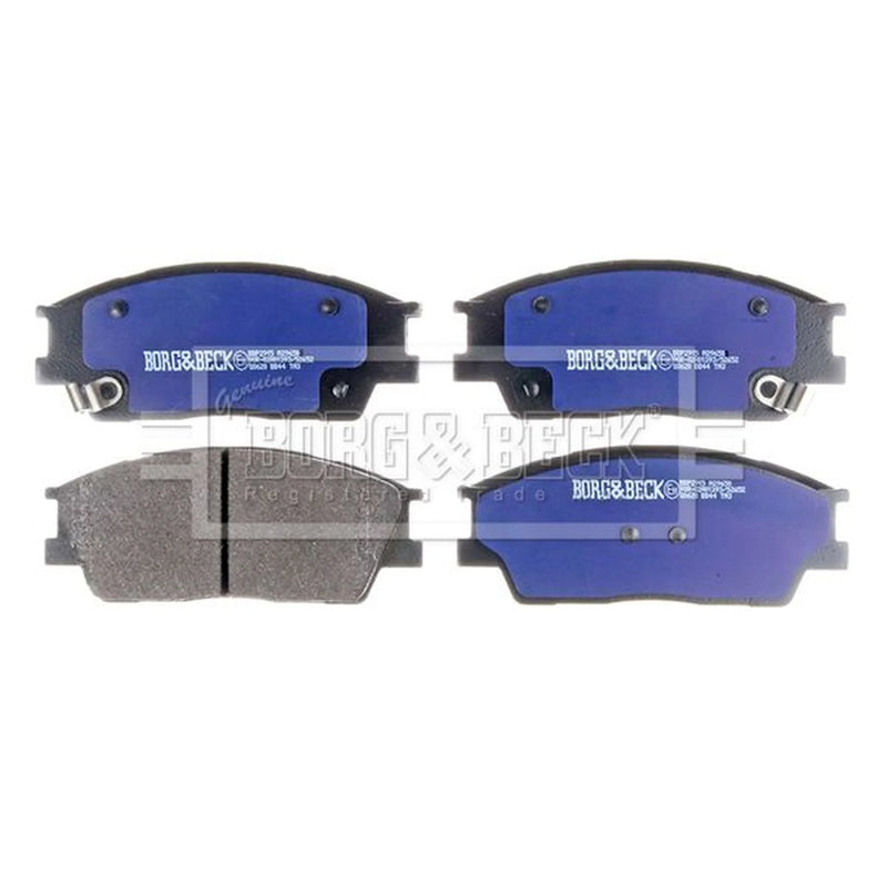 Borg & Beck Front Brake Vented Discs & Pads fits Kia Soul III 2019 on 1.6 2.0