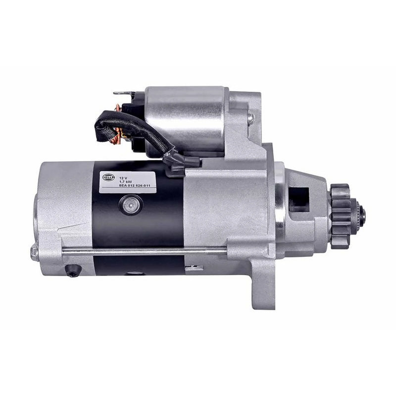 Hella Starter Motor 12V 1.7kW 12 Teeth fits Nissan Almera 2000-2006 2.2