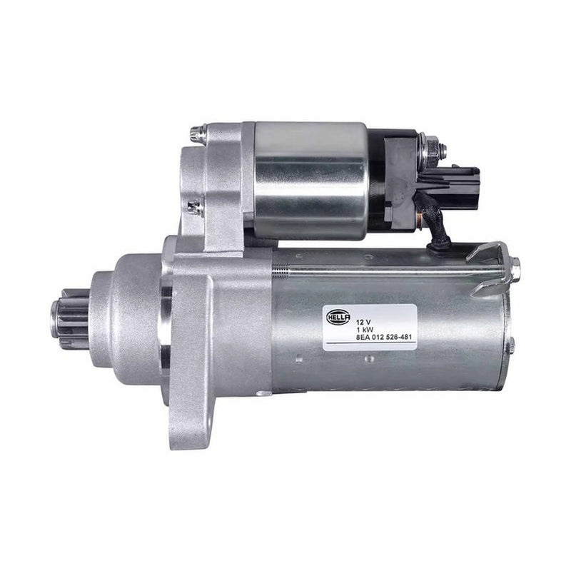 Hella Starter Motor 12V 1kW 10 Teeth fits Audi A3 2003-2013 1.6