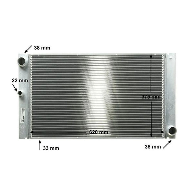 Mahle Engine Radiator fits BMW 7 2002-2008