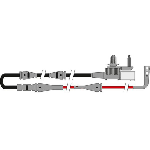 Juratek Brake Pad Wear Sensor Front fits Jaguar Xe 2015 on 2.0 3.0