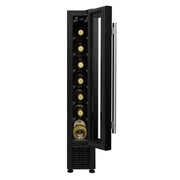 Baridi Extra-Slim 7 Bottle Wine Fridge & Cooler 15cm - Black DH76 Baridi - Dynamic Drive