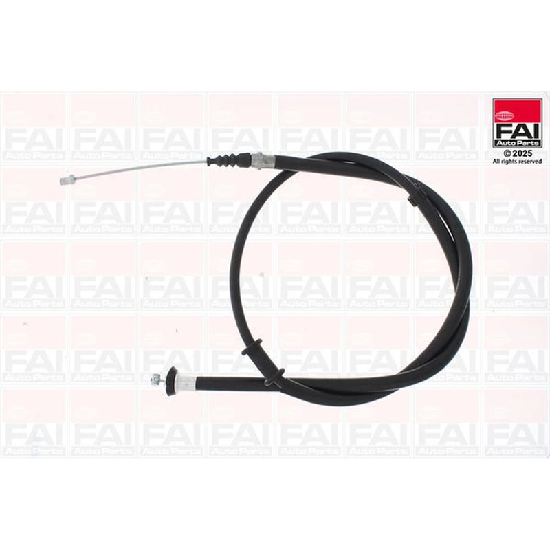 FAI Handbrake Cable Right Rear fits Abarth 500 / 595 / 695 2008 on 1.4