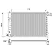 Valeo Engine Radiator 701195