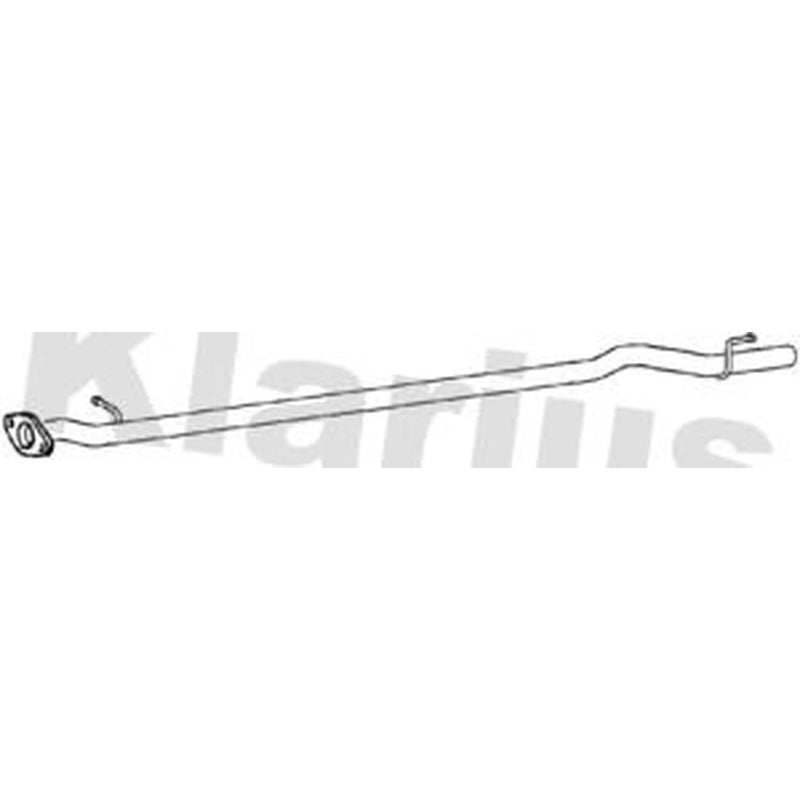Klarius Exhaust Pipe OD fits Nissan X-Trail II 2007-2013 2.0