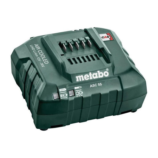 Metabo ASC 55 Air Cooled Slide Charger 12-36V Li-ion Metabo - Dynamic Drive