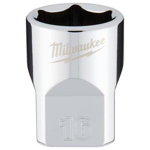 Milwaukee 3/8 Drive Socket Metric Standard 16mm 4932478346 Milwaukee - Dynamic Drive