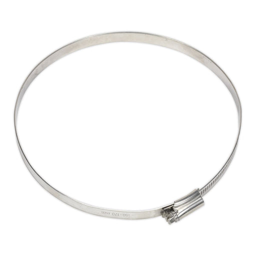 Sealey Hose Clip Stainless Steel150-170mm Pack of 5 SHCSS7 Sealey - Dynamic Drive