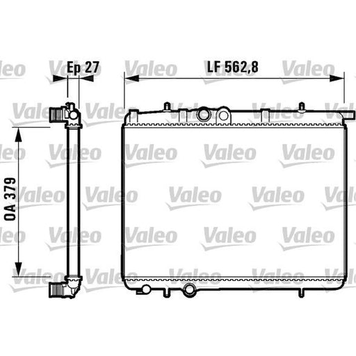 Valeo Engine Radiator 732910