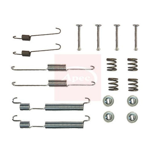 Apec Brake Shoe Accessory Kit Rear fits Hyundai Accent II 1999-2006 1.3 1.5 1.6