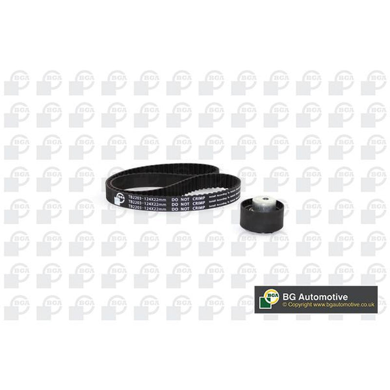 BGA Timing Belt Kit with Rollers fits Abarth 500 / 595 / 695 2008 on 1.4