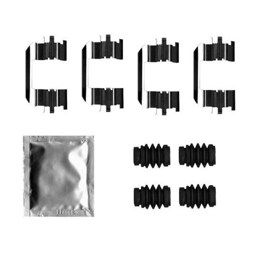 Mintex Brake Pad Accessory Fitting Kit Front fits Opel Karl 2015-2018 1.0