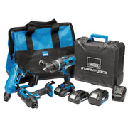 Draper Storm Force 20V Cordless Fixing Kit (8 Piece) 40449 Draper - Dynamic Drive