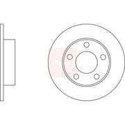 Apec Front & Rear Brake Discs & Pads fits VW Passat B5.5 2000-2005 1.8 1.9 2.0