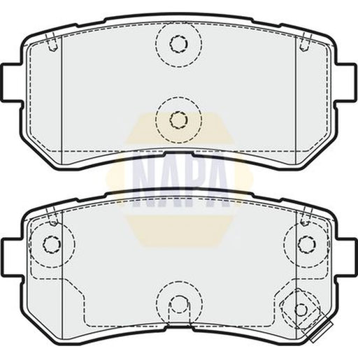 NAPA Rear Brake Pad Set NBP1774