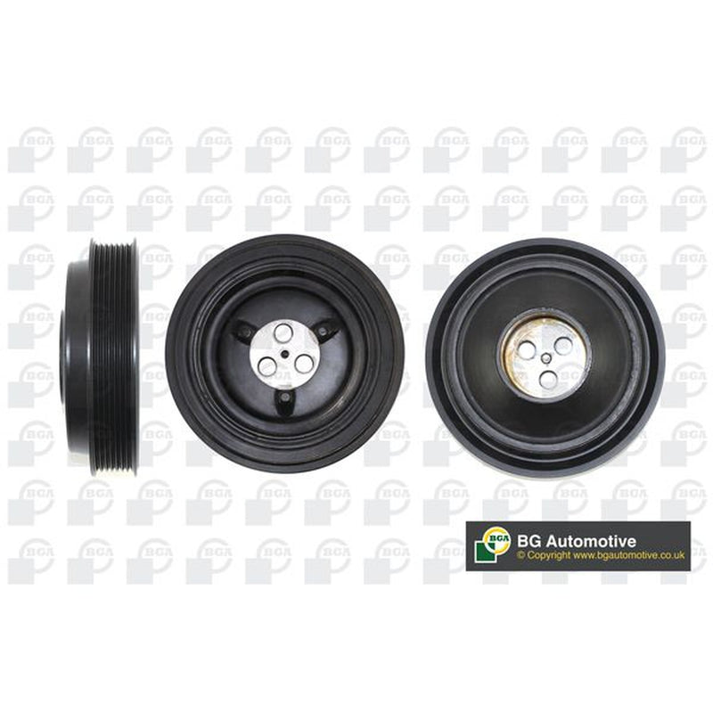 BGA Crank Shaft Belt Pulley fits Ford Tourneo Custom V362 Bus 2012-2015 2.2