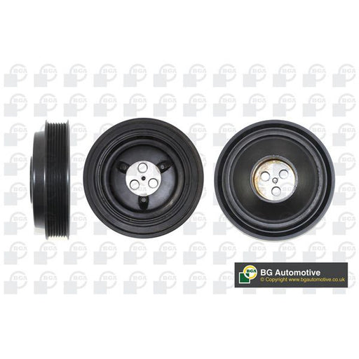 BGA Crank Shaft Belt Pulley fits Ford Tourneo Custom V362 Bus 2012-2015 2.2