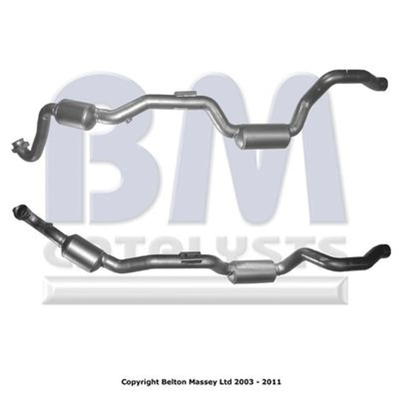 BM Catalysts Homologated Petrol Cat fits Mercedes-Benz M-Class 2000-2005 163.174