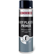 4x Simoniz Grey Plastic Smooth Primer Car Paint Spray Anti Rust Aerosol 500ml Simoniz - Dynamic Drive