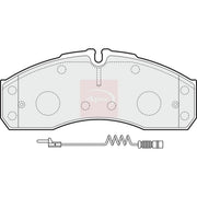 Apec Front Brake Pad Set fits Mercedes-Benz Sprinter 5-T Platform 2001-2006