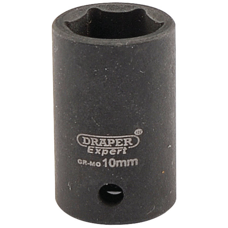 Draper Expert HI-TORQ 6 Point Impact Socket, 1/4" Sq. Dr., 10mm Draper - Dynamic Drive