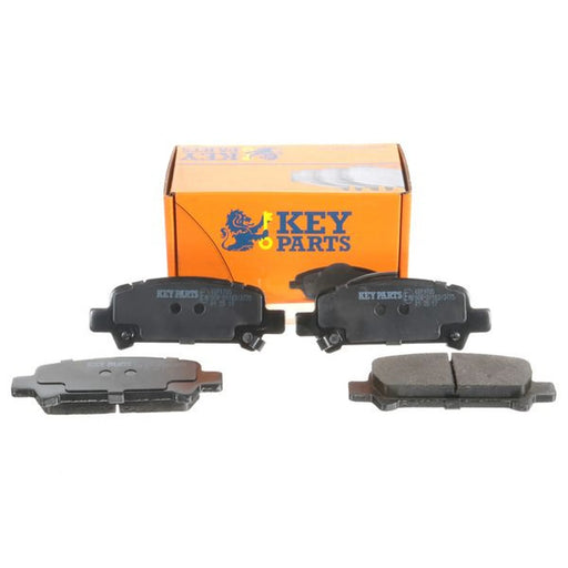 Key Parts 4 x Rear Brake Pad Set fits Subaru Forester 1997-2008 2.0 2.5