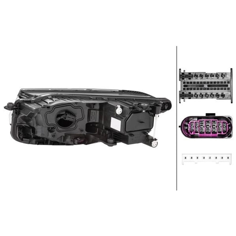 Hella Headlight Headlamp LED Right fits VW Touareg 2017-2023 2.0 3.0 4.0