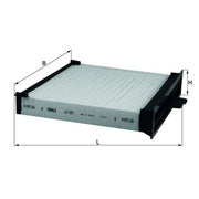 Mahle Cabin Air Filter (Pollen Filter) LA 227