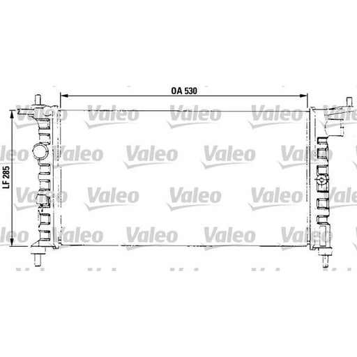 Valeo Engine Radiator 731013