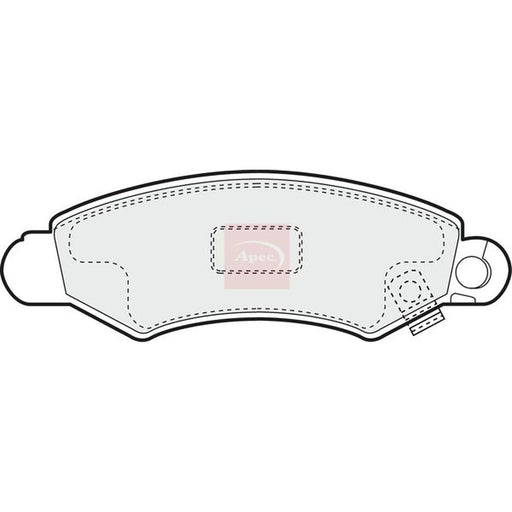 Apec Front Brake Pad Set PAD1094