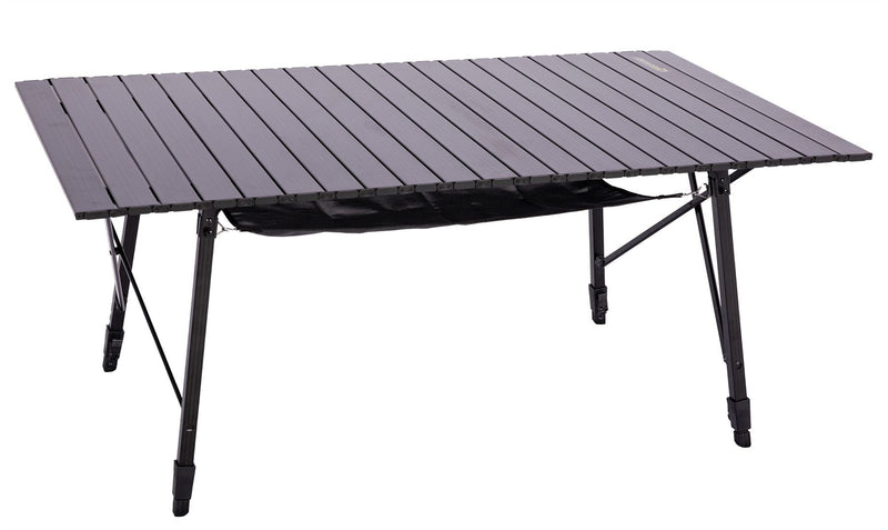 Quest Elite Colliford Slatted Black Camping Table Quest - Dynamic Drive