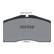 Textar Front Brake Pad Set 2140201