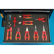 Laser Insulated Pliers Set in Foam Inlay 8485 Laser - Dynamic Drive