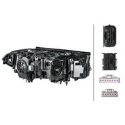 Hella Headlight Headlamp LED Left fits BMW 5 2016-2023