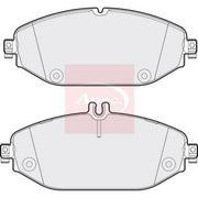 Apec Front Brake Pad Set fits Mercedes-Benz C-Class 2014-2023