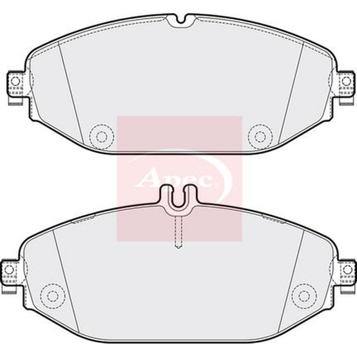 Apec Front Brake Pad Set fits Mercedes-Benz C-Class 2014-2023