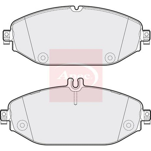Apec Front Brake Pad Set PAD2055