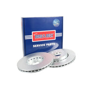 Borg & Beck 2 x Vented Front Brake Discs BBD6351