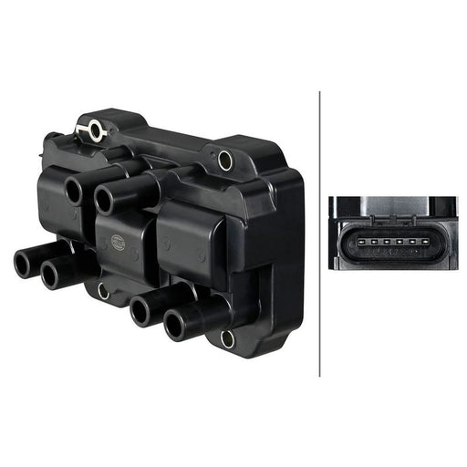 Hella Ignition Coil Pack fits Chevrolet Silverado 1500 Crew Cab Pickup 2007-2013