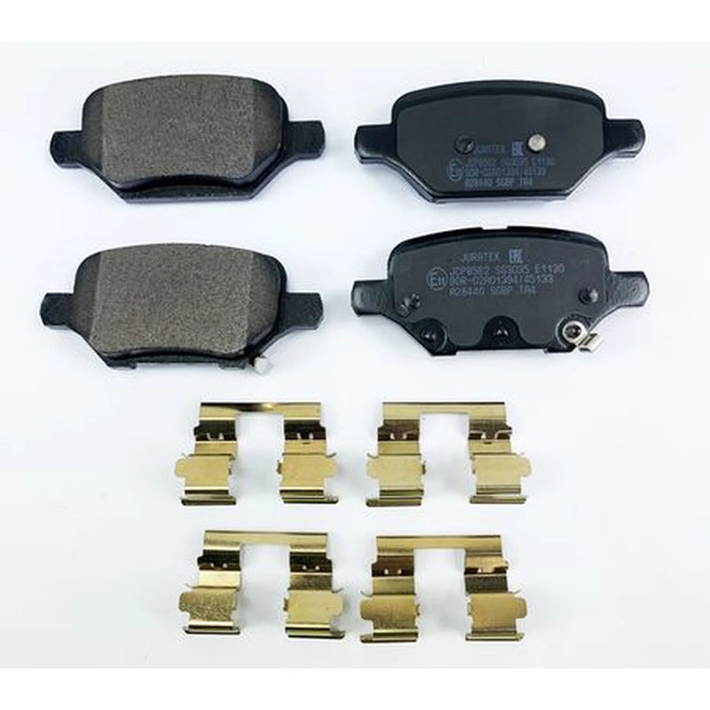 Juratek Rear Brake Pad Set fits Opel Mokka / Mokka X 2012-2019 1.4 1.6