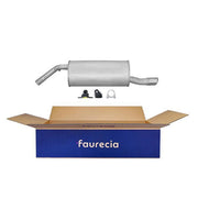 Hella End Silencer Rear fits Peugeot 207 2006-2013 1.6