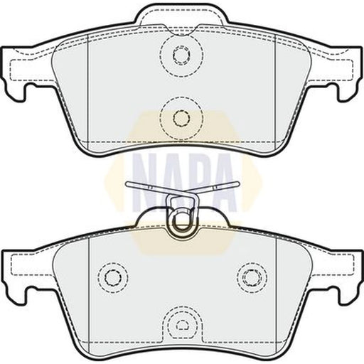 NAPA Rear Brake Pad Set NBP1421