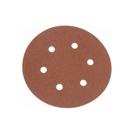 Faithfull Hook & Loop Sanding Disc DID2 Holed 150mm x 120G (Pack 25) Faithfull - NN4 Online