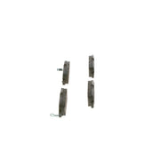 Bosch Front & Rear Pads fits Nissan Juke 2010-2019 1.2 1.5 1.6