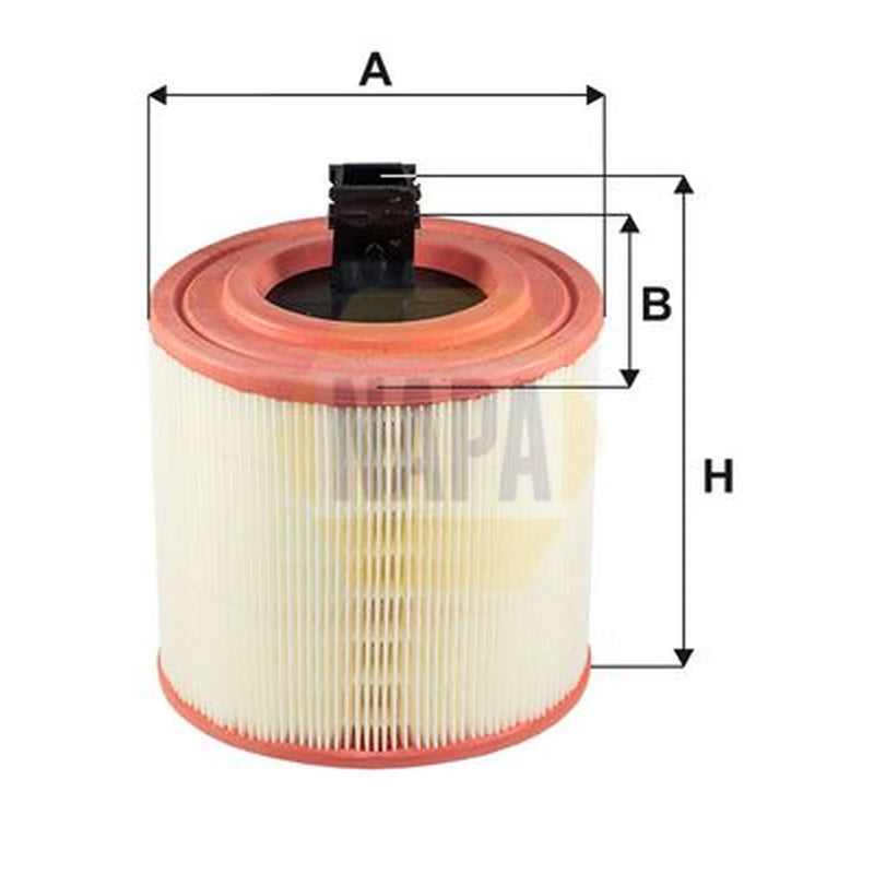 NAPA Engine Air Filter fits Opel Astra K 2015-2019 1.0 1.4 1.6