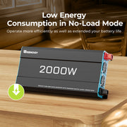 Renogy 2000W 12V Pure Sine Wave Inverter With English Standard Socket Dyna-mo Solar - Dynamic Drive