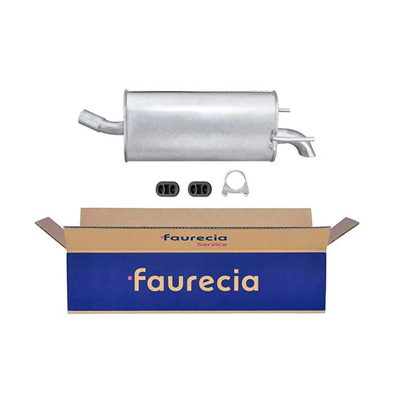 Hella End Silencer Rear fits Opel Astra H 2004-2012 1.4 1.6