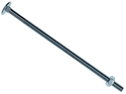 METALMATE Cup Square Hex Bolt & Nut ZP M8 x 180mm Box 10 METALMATE� - NN4 Online