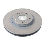 Febi 2 x Internally Vented Front Brake Discs 108543