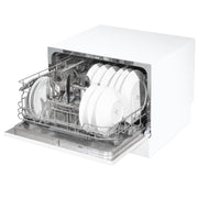 Baridi Tabletop Dishwasher 6 Place Settings 6.5L Capacity - White DH83 Baridi - Dynamic Drive